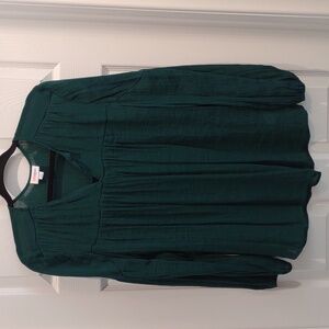 Green Long Sleeve Top Lularoe Timaree